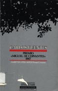 Imagen de portada del libro Carlos Fuentes : Premio de literatura en lengua castellana "Miguel de Cervantes" 1987