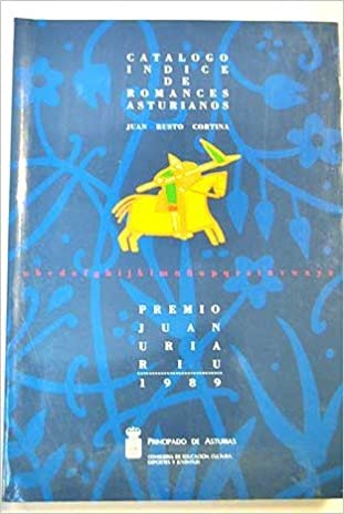 Imagen de portada del libro Catálogo índice de romances asturianos