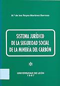 Imagen de portada del libro Sistema jurídico de la Seguridad Social de la minería del carbón