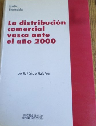 Imagen de portada del libro La distribución comercial vasca ante el año 2000