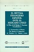 Imagen de portada del libro El sistema financiero español ante el mercado único