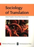 Imagen de portada del libro Sociology of translation