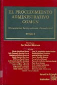 Imagen de portada del libro El procedimiento administrativo común : (comentarios, jurisprudencia, formularios)