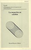 Imagen de portada del libro La negación en catalán
