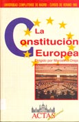 Imagen de portada del libro La Constitución Europea