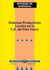 Imagen de portada del libro Sistemas productivos locales en la C. A. del País Vasco