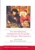 Imagen de portada del libro Las microfinanzas, instrumento de desarrollo entre Europa e Iberoamérica