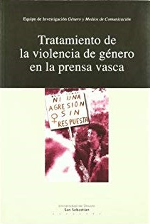 Imagen de portada del libro Tratamiento de la violencia de género en la prensa vasca