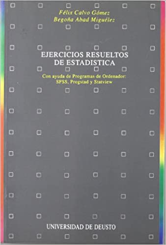 Imagen de portada del libro Ejercicios resueltos de estadísticas