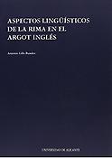 Imagen de portada del libro Aspectos lingüísticos de la rima en el argot inglés