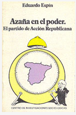 Imagen de portada del libro Azaña en el poder