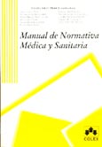 Imagen de portada del libro Manual de normativa médica y sanitaria