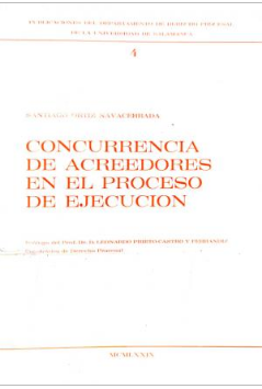 Imagen de portada del libro Concurrencia de acreedores en el proceso de ejecución