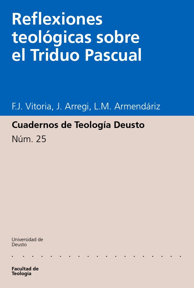 Imagen de portada del libro Reflexiones teológicas sobre el Triduo Pascual