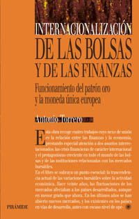 Imagen de portada del libro Internacionalización de las bolsas y de las finanzas