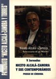 Imagen de portada del libro V Jornadas Niceto Alcalá-Zamora y sus contemporáneos