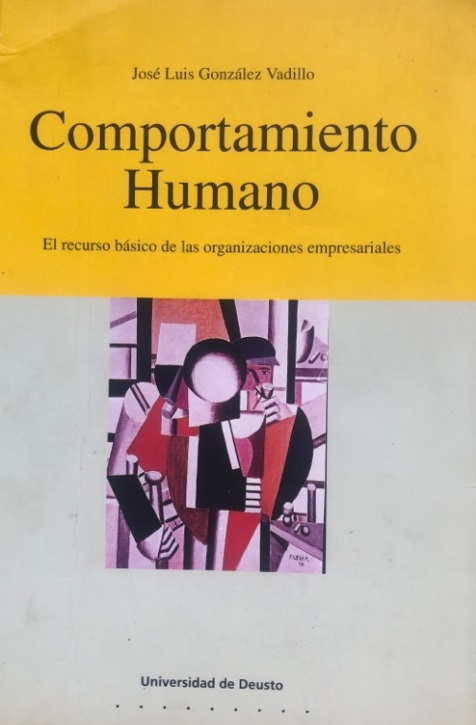 Imagen de portada del libro Comportamiento humano