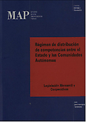 Imagen de portada del libro Régimen de distribución de competencias entre el Estado y las comunidades autónomas. Legislación mercantil y cooperativas