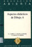 Imagen de portada del libro Aspectos didácticos de dibujo, 6