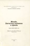 Imagen de portada del libro Mundo, derechos humanos e iglesia