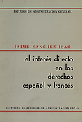 Imagen de portada del libro El interés directo en los derechos español y francés