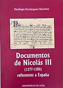 Imagen de portada del libro Documentos de Nicolás III (1227-1280) referentes a España