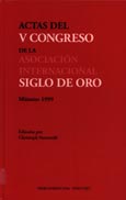 Imagen de portada del libro Actas del V Congreso Internacional de la Asociación Internacional Siglo de Oro (AISO)