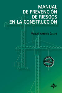 Imagen de portada del libro Manual de prevención de riesgos en la construcción