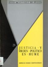 Imagen de portada del libro Justicia y orden político en Hume