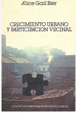 Imagen de portada del libro Crecimiento urbano y participación vecinal
