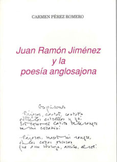 Imagen de portada del libro Juan Ramón Jiménez y la poesía anglosajona