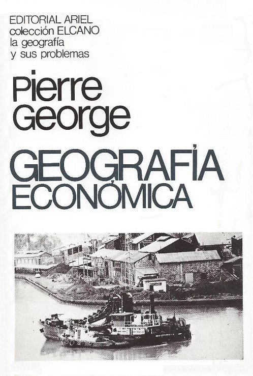Imagen de portada del libro Geografía económica