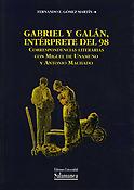 Imagen de portada del libro Gabriel y Galán, intérprete del 98