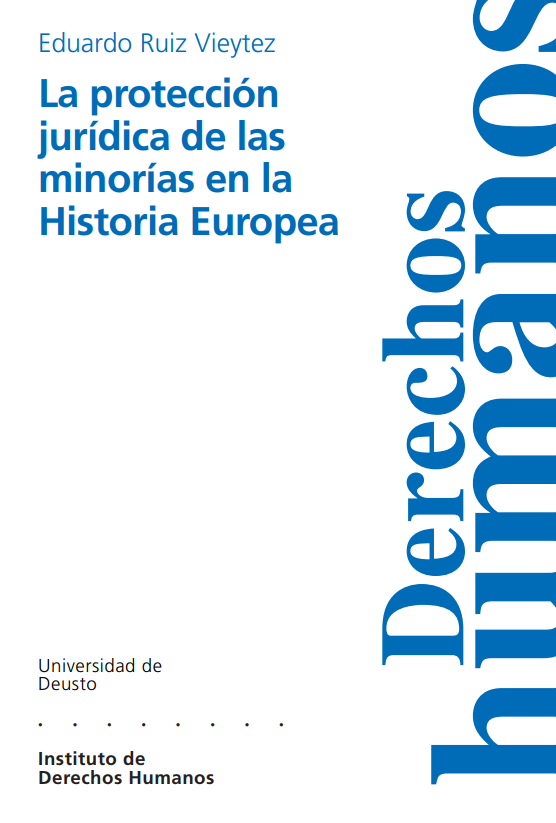 Imagen de portada del libro La protección jurídica de las minorías en la historia europea