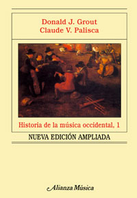 Imagen de portada del libro Historia de la música occidental