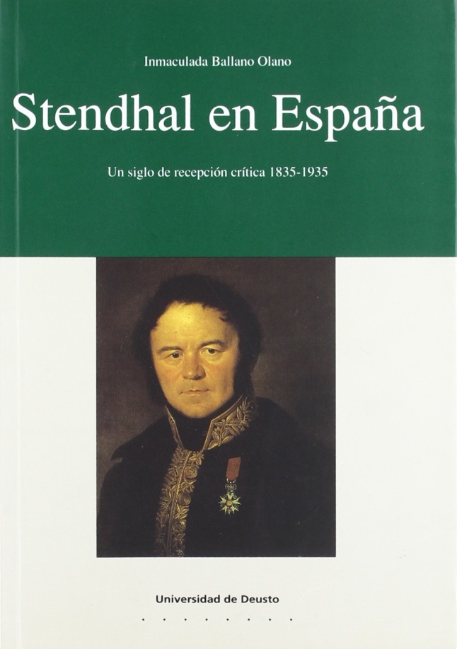 Imagen de portada del libro Stendhal en España