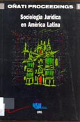 Imagen de portada del libro Sociología jurídica en América Latina