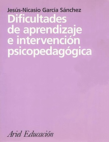 Imagen de portada del libro Dificultades de aprendizaje e intervención psicopedagógica