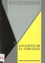Imagen de portada del libro Los límites de la comunidad
