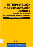 Imagen de portada del libro Interpretación y argumentación jurídica