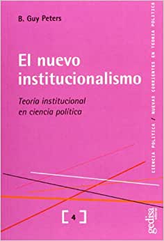 Imagen de portada del libro El nuevo institucionalismo