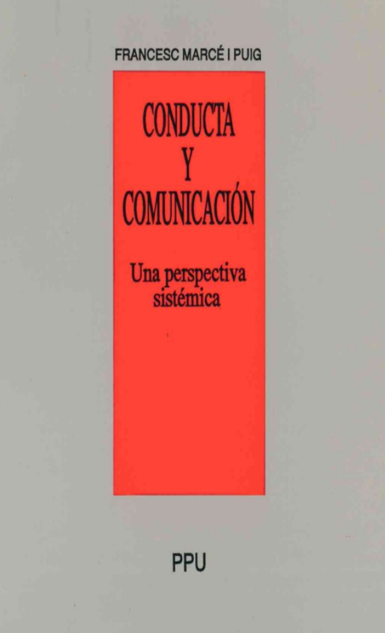 Imagen de portada del libro Conducta y comunicación