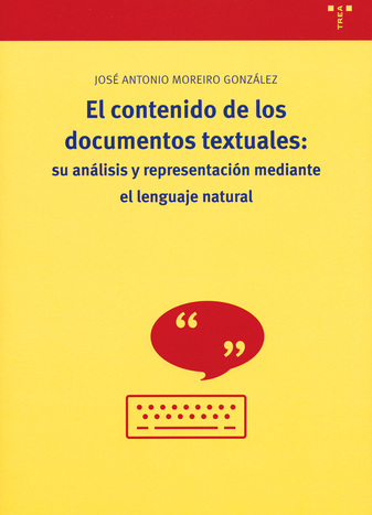 Imagen de portada del libro El contenido de los documentos textuales
