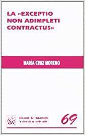 Imagen de portada del libro La "exceptio non adimpleti contractus"