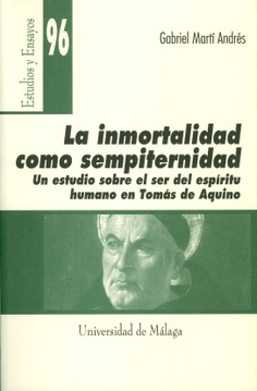 Imagen de portada del libro La inmortalidad como sempiternidad