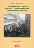 Imagen de portada del libro La población de La Rioja durante el antiguo régimen demográfico, 1600-1900