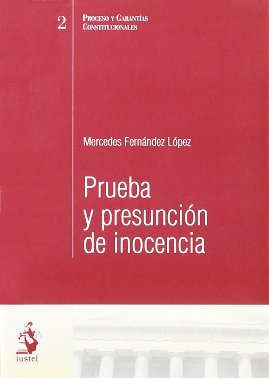 Imagen de portada del libro Prueba y presunción de inocencia