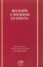 Imagen de portada del libro Religión y Sociedad en España