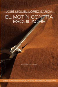 Imagen de portada del libro El motín contra Esquilache