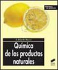 Imagen de portada del libro Química de los productos naturales